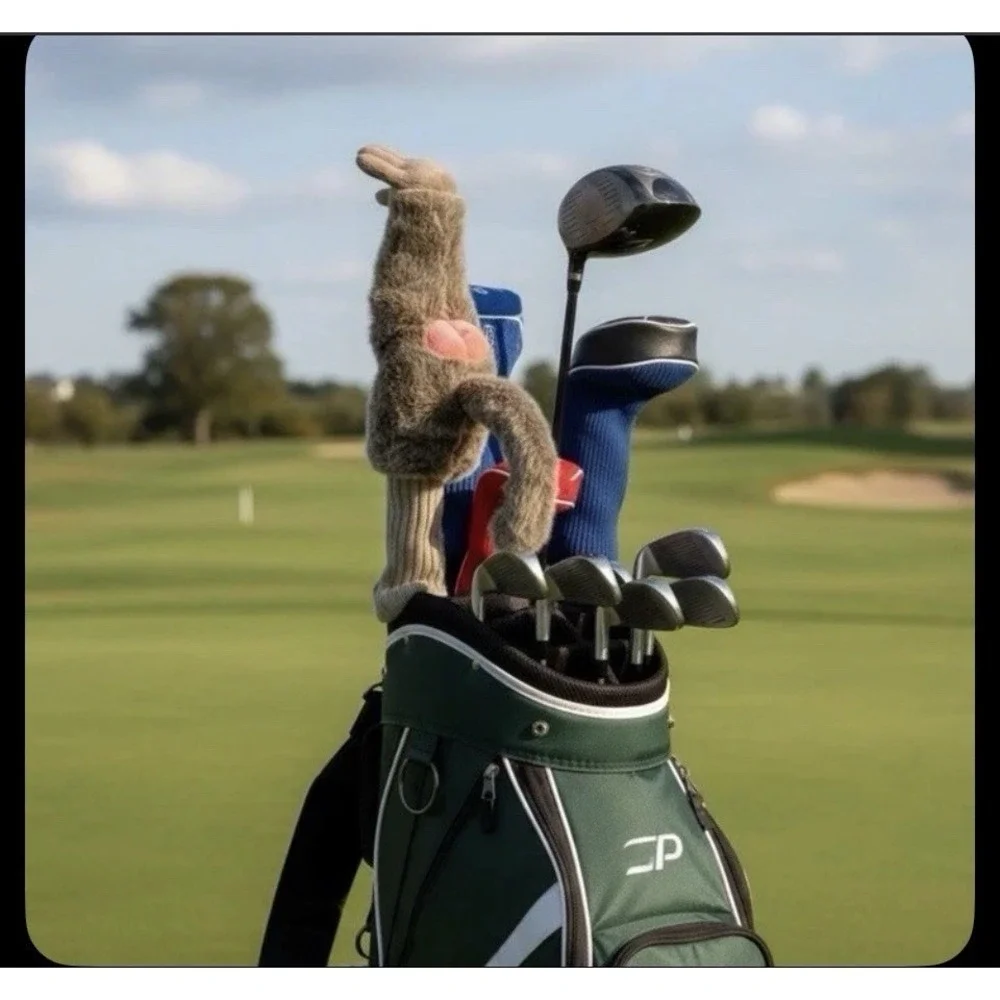 Butthead Baboon Golf Club Head Cover Funny Monkey Butt Novelty Golfer Gift 5613